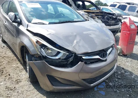 2014 Hyundai Elantra Se from USA, damaged, VIN 5NPDH4AE5EH541776